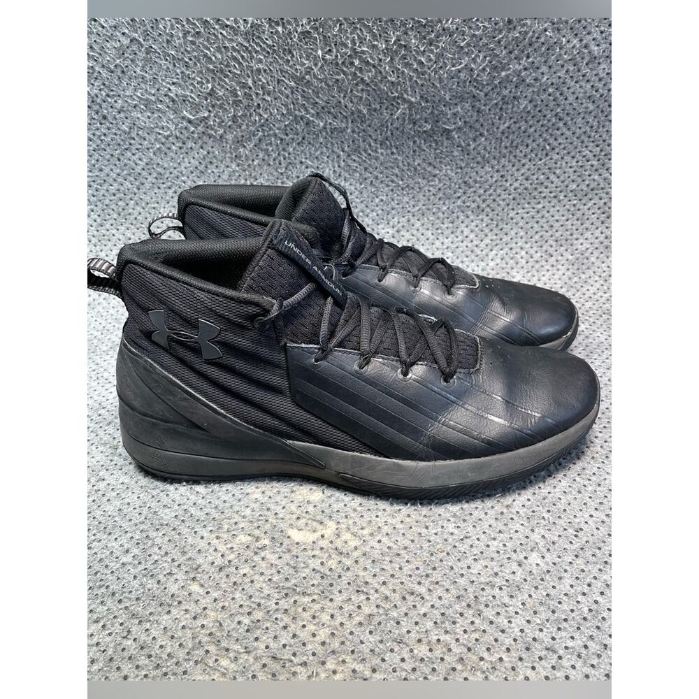 Under Armour Lockdown 3 Black Shoes Size 13 Men’s - Picture 6 of 12